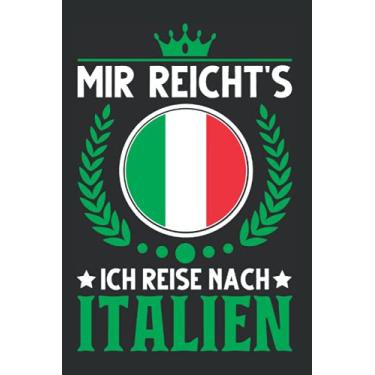 Imagem de Italien Notizbuch: Italien Urlaub Spruch Bibione Reise Lignano / 6x9 Zoll / 120 gepunktete Seiten Seiten