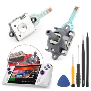 Imagem de Joysticks para Asus ROG Ally RC71L console portátil Joystick substituição para GPD win3 Windows 10 Handheld Laptop Thumb Sticks Joystick substitui acessórios com ferramentas de reparo (1 peça)