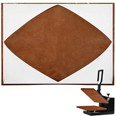 Imagem de Zhengmy 2 Pces Envoltório Capa Para Placa De Imprensa Térmica, 16X24 Polegada Folhas Reutilizáveis Resistentes Almofada Esteira Travesseiro Máquina De Sublimação