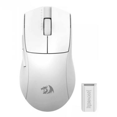 Imagem de Mouse Gamer Redragon King Pro M916P-PRO 26000 DPI USB-C, branco