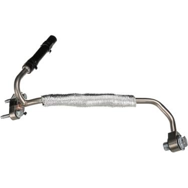 Imagem de Gates TL269 Linha de alimentação de refrigeração turbocompressor - Aço/Borracha x 11 1/4" W/2 parafusos, 2 braçadeiras de mangueira, 2 arruelas, Banjo B