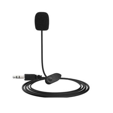 Imagem de Microfone De Lapela Sem Ruido Celular Computador Youtuber - Dt, Preto