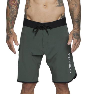 Imagem de Bermuda RVCA Eastern Color 19" SM25 Masculina Verde Militar
