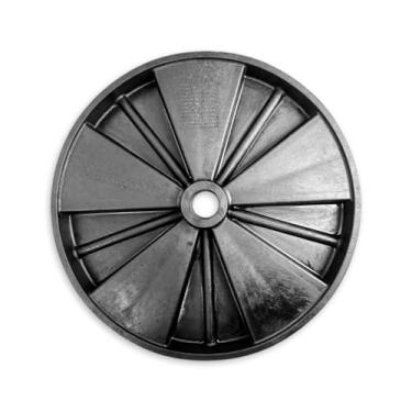Imagem de Roda Plástica Preta Menegotti 30cm Para Betoneira Prime 150L Polipropileno Cód. 24110107-1 Unidade