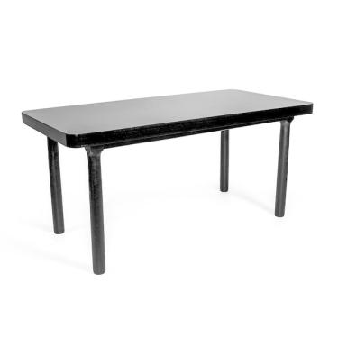 Imagem de Mesa De Jantar Retangular 6 Lugares De Madeira 160x80 França