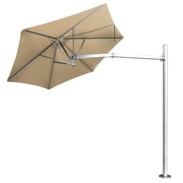 Imagem de Ombrelone Lateral 3,00m de Diâmetro Em Alumínio para Fixação no Piso P