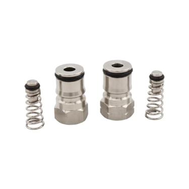 Imagem de Fabricação caseira de cerveja Homebrew beer Keg Ball Lock Post & Poppet Female Thread Gas + Liquid 19/32"-18 Acessórios para vinho