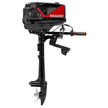 Imagem de Motor de Popa 3.6hp 2t 55cc - Partida Manual - Nmp36hpm