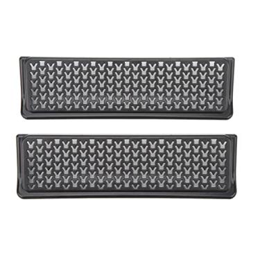 Imagem de Grcfumo 1 par de tampa de saída de ar condicionado, proteção de grade de ventilação de fluxo de ar, substituição de tampa de ventilação de ar sob o assento para Y