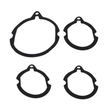 Imagem de Kit Guarnição Vedação Fogão Cooktop 4 Bocas Fischer 1519 Fit Line 2634