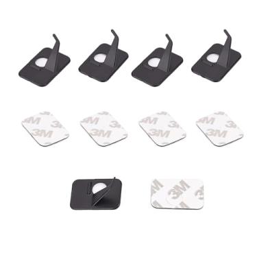 Imagem de - QI HUO JU - 4 peças de plástico descanso de flecha recurvo arco descanso de flecha adesivo para arco recurvo mão direita ou esquerda caça tiro acessórios de mira (mão esquerda)