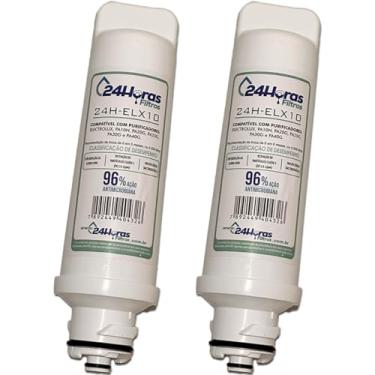 Imagem de 24 Horas Filtros, Kit 2 Filtro Refil Compatível Electrolux PA10 PA20 PA25 PA30 PA40 PAPPCA10