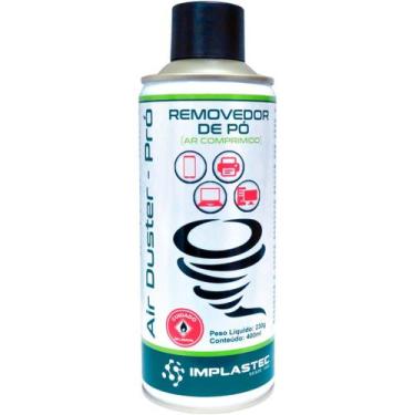 Imagem de Air duster pro ar comprimido 230g/400ml - IMPLASTEC