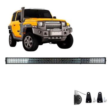 Imagem de Barra Farol Auxiliar Milha Led Foco 30º Off Road 240w 105cm - BRIWAX