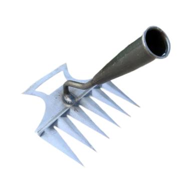 Imagem de WeiLaiKeQi Rake de enxada de jardim, ferramenta de jardinagem, ferramenta agrícola de manuseio longo, ancinho manual,