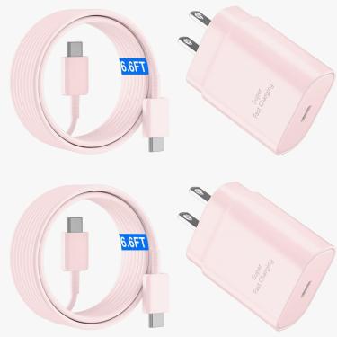 Imagem de Carregador rápido USB C Ubearkk 25W para Samsung Galaxy S25/S24