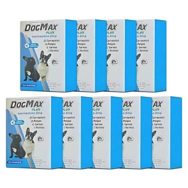 Imagem de Anti Carrapatos Pulgas Vermes e Sarna DogMax  Comprimidos para Todas a