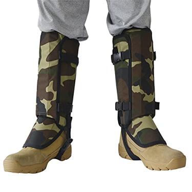 Imagem de Polainas de cobra, calça legging antimordida de cobra à prova d'água, proteção contra mordida de cobra para pernas, polainas à prova de cobra, adequadas para homens e mulheres, tamanho ajustável