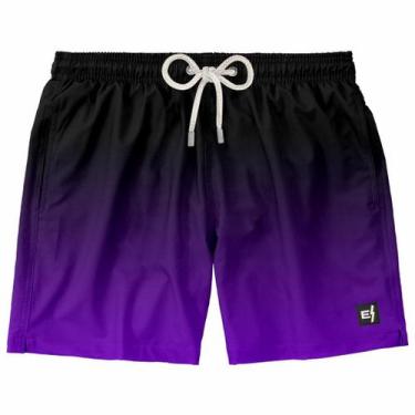 Imagem de Shorts Masculinos Surf Boardshort Praia Esportiva Fitness Tactel Color