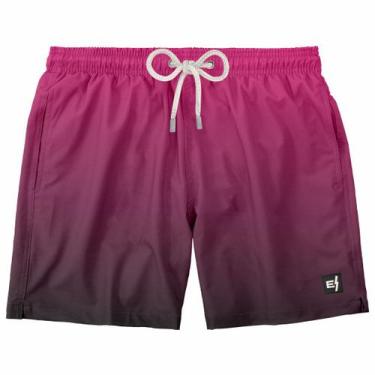 Imagem de Shorts Masculinos Surf Boardshort Praia Esportiva Fitness Tactel Color
