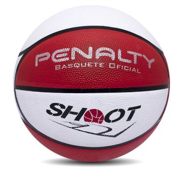 Imagem de Bola de Basquete Penalty Shoot - Vermelha e Branca