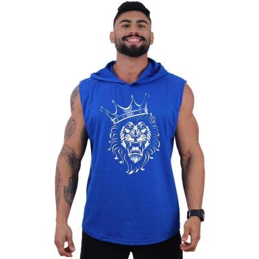 Imagem de Regata Longline com Touca Masculina MXD Conceito Leão Rei-Masculino