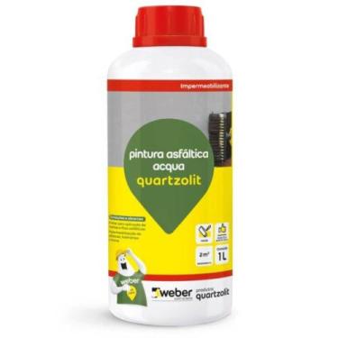 Imagem de Pintura Asfáltica Acqua 1 Litro - 38013.14.34.056 - QUARTZOLIT