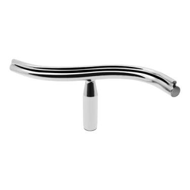 Imagem de Jecoupoon Descanso de ferramentas de torno curvo de aço inoxidável de 30,5 cm, descanso de ferramentas de torno de madeira em forma para torneamento de tigelas, suporte de ferramentas de torno de