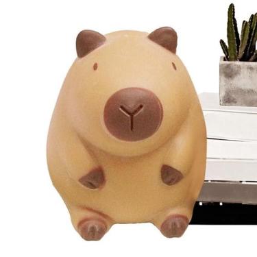 Imagem de Brinquedo Capivara Squishy Antiestresse Puxa e Estica - Smactudo