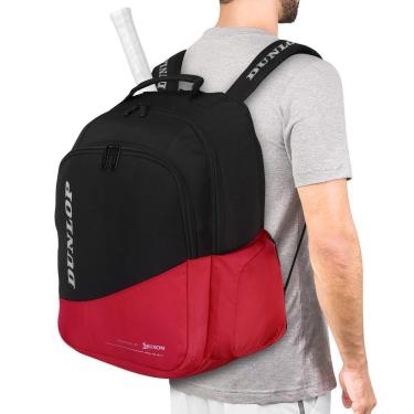 Imagem de Mochila Dunlop Performance D TAC Preta e Vermelha-Unissex