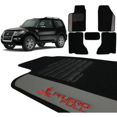 Imagem de Tapete Carpete Mitsubishi Pajero Full 1998 18 Pto Bordado 5