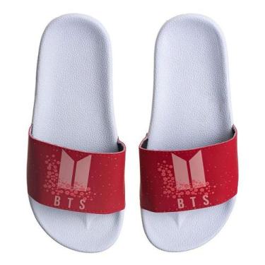 Imagem de Chinelo Slide BTS - Onke, Vermelho, 40