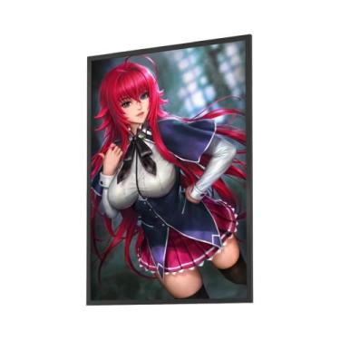 Imagem de Sexy Rias Gremory Anime Girl Retro Kraft Paper Sticker Arte Estética P