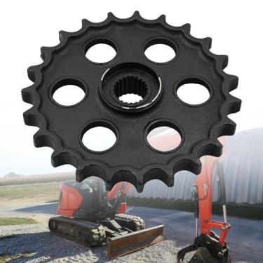 Imagem de Yainetan 68571-14432 Roda dentada compatível com mini escavadeira Kubota KH-91/H KH30 KH90 KH120 KH-70H 6857114432