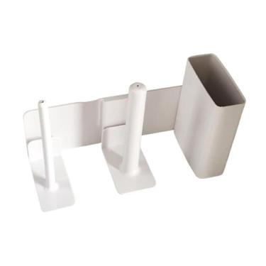 Imagem de IEUDNS Organizador de copos para máquina de raspadinha FS301, acessórios FS300, suporte lateral para copos, tampas, tubos, bar doméstico