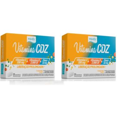Imagem de Kit 2 Vitamina Cdz C+D+Zinco Com 30 Cápsulas - Equaliv - Althaia
