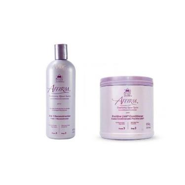 Imagem de Avlon Affirm Positive Link Condicionador 650g + Avlon Affirm 5 In 1 Re
