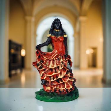 Imagem de Imagem Maria Padilha umbanda candomblé resina 10 cm - Genérico