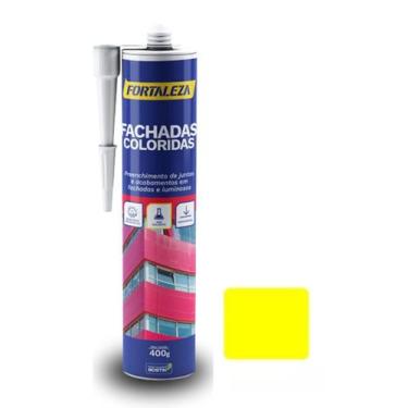 Imagem de Selante Adesivo Silicone Pu Polímero Híbrido Acm Amarelo. - POLIPLAS