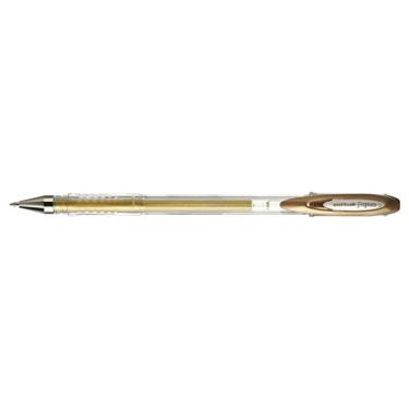 Imagem de Caneta Gel Signo Noble Metal 0,8 mm Ouro Ref.UM-120NM Uni-Ball