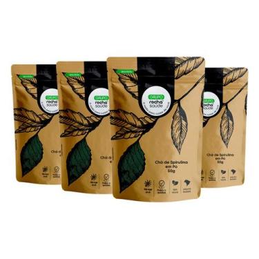 Imagem de Spirulina Natura Ingredientes Puros e Qualidade Superior Kit 4 50g - G