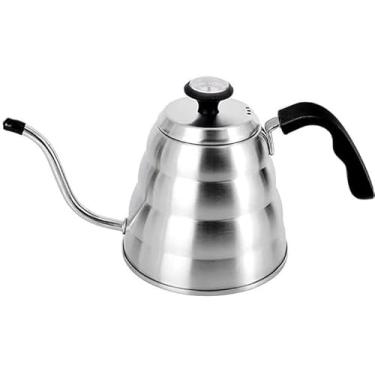 Imagem de CHALEIRA BULE EM ACO INOX BICO DE GANSO CAPACIDADE DE 1.2L (INOX)