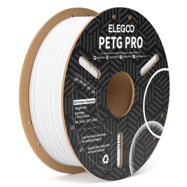 Imagem de Filamento para impressora 3D ELEGOO PETG PRO 1,75 mm branco 1 kg