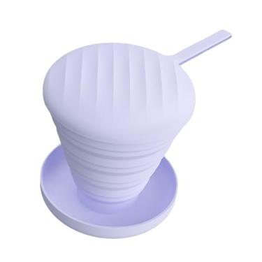 Imagem de Esquirla Escova de maquiagem limpador de tigela almofada de limpeza pendurado cesta de secagem multiuso rapidamente dobrável ferramenta de lavagem para, tolet