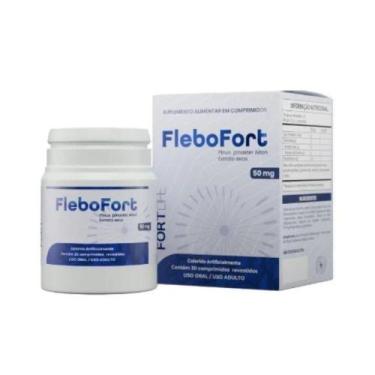 Imagem de Suplemento Alimentar Flebofort Com 30 Comprimidos Fortlife - Fort Life