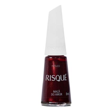 Imagem de Esmalte Risqué Vermelhos Metálicos Maçã do Amor 8ml