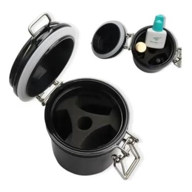 Imagem de Pote Porta Cola Alongamento Cílios Fio A Fio Armazenamento