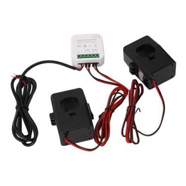 Imagem de YWBL-WH Medição de Energia Inteligente Monitoramento do Consumo de Eletricidade para Sistemas e Redes Solares -pv Com Transformador de Corrente 2x200A para Versão, Material ABS, Material