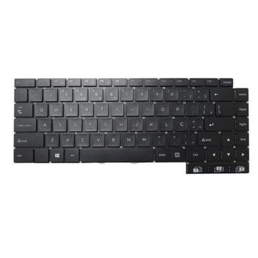 Imagem de Teclado portátil BR Layout para Positivo MOTION PLUS Q464B Motion Red Q232B Motion Plus Red Q464B Brasil BR NO Frame