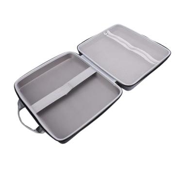 Imagem de ASHATA Bolsa de Organizador Eletrônico, Caixa de Armazenamento Portátil Com Alça e Vários Compartimentos para Antenas de Antenas de Satélite Adaptadores de Viagem Acessórios